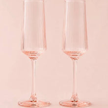 Luna Blush Champagne Flutes