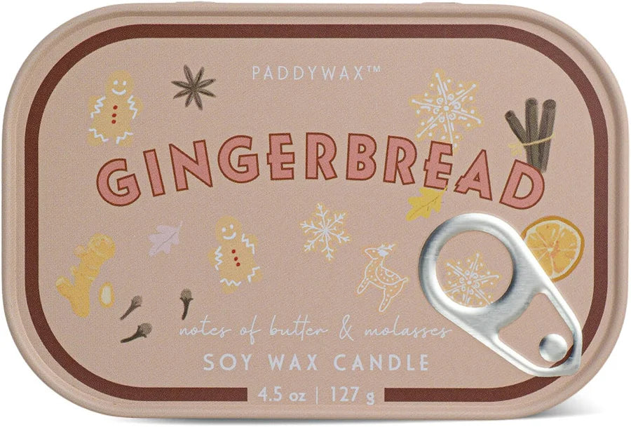 Gingerbread Bistro Candle Tin