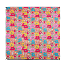 Sixties Floral Picnic Mat
