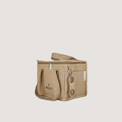 Lunch Squared Jute Square Lunch Bag - Natural