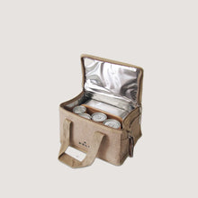 Lunch Squared Jute Square Lunch Bag - Natural