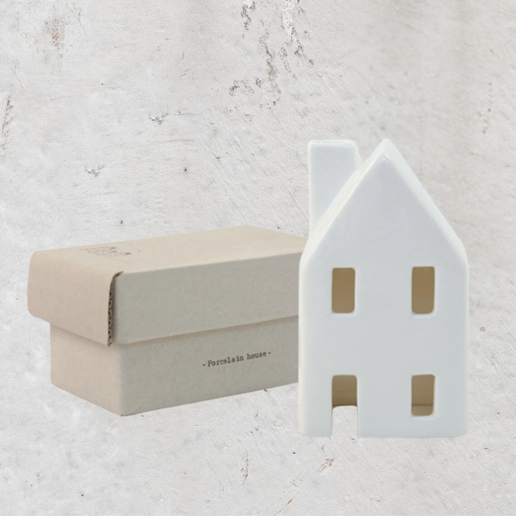Porcelain Tea Light House - Small