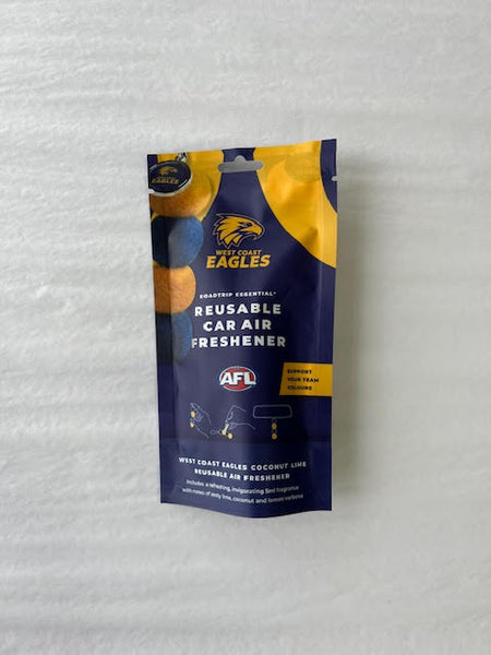 AFL West Coast Eagles Reusable Air Freshener Sets