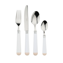 White & Beige Cutlery Set