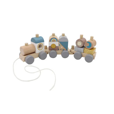 Wooden Block Train