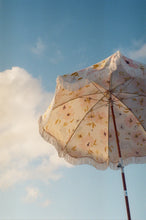 Holiday Abstract Floral Beach Umbrella