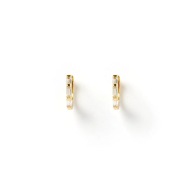 Holi Gold Huggie Earrings