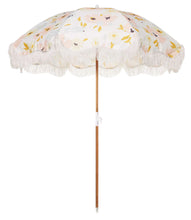 Holiday Abstract Floral Beach Umbrella