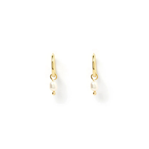 Cordelia Pearl Gold Earrings