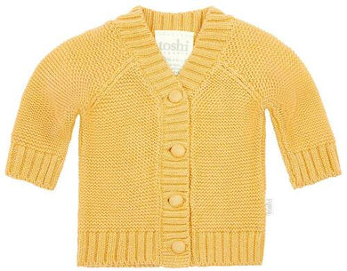 Organic Cardigan Andy Butternut