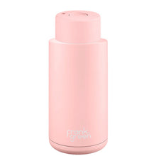 Ceramic Reusable Bottle 1L Straw (Various Colours)