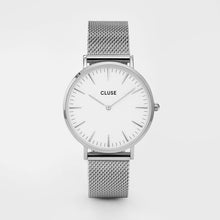 Boho Chic Mesh Silver/White