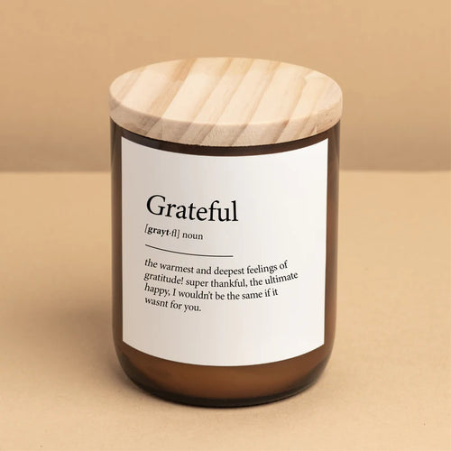Grateful Dictionary Meaning Candle