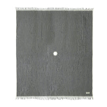 Beach Blanket - Lauren's Navy Stripe