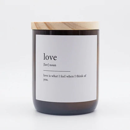 Love Dictionary Meaning Candle