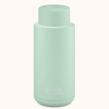 Ceramic Reusable Bottle 1L Straw (Various Colours)