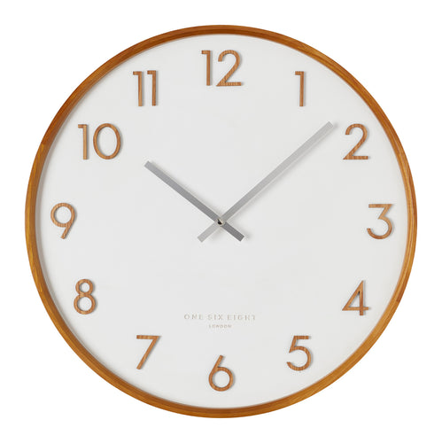 Scarlett Wall Clock White 35cm