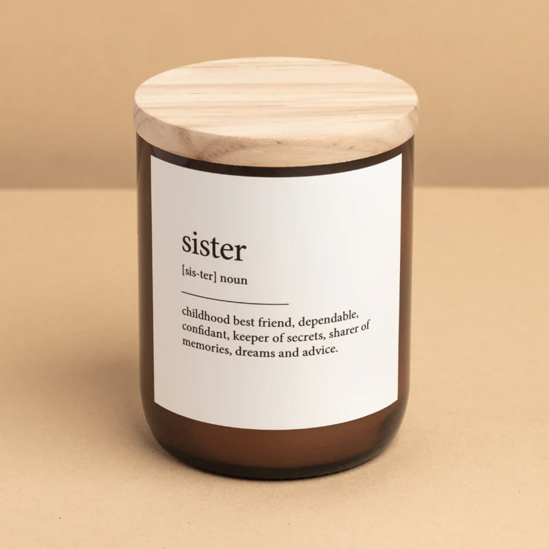 Sister Dictionary Meaning Candle