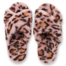 Pink Cheetah Adult Slippers (Various Sizes)