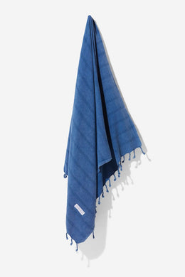 Stonewash Premium Towel - Indigo