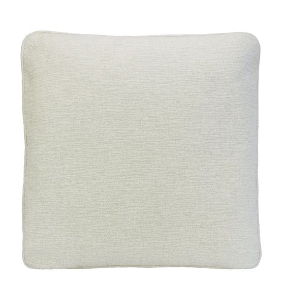 Coco Textured Piped Cushion - Pearl