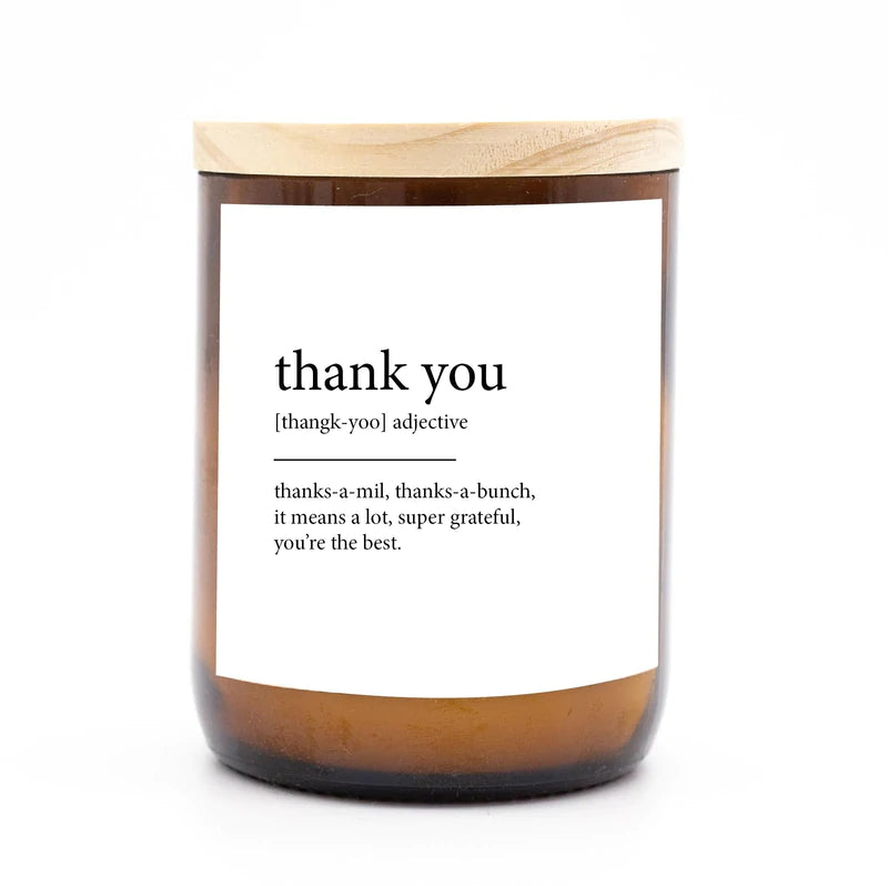 Thank You Dictionary Meaning Candle