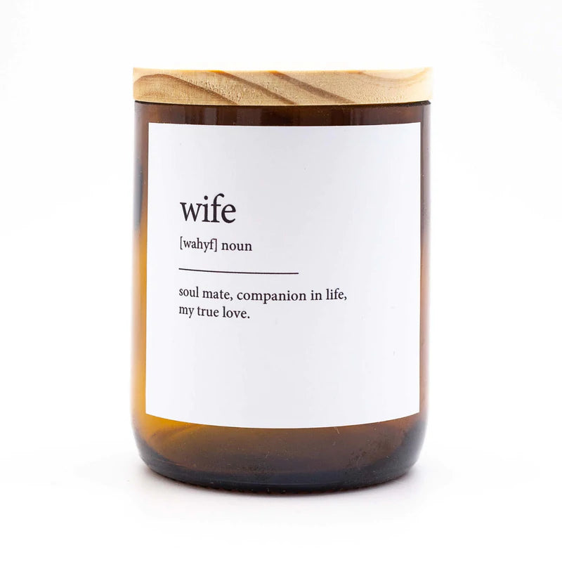 Wife Dictionary Meaning Candle