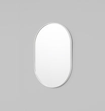 Bjorn Oval Mirror Bright White (Various Sizes)