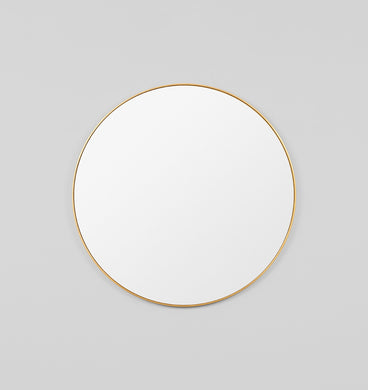 Bjorn Round Mirror Brass (Various Sizes)