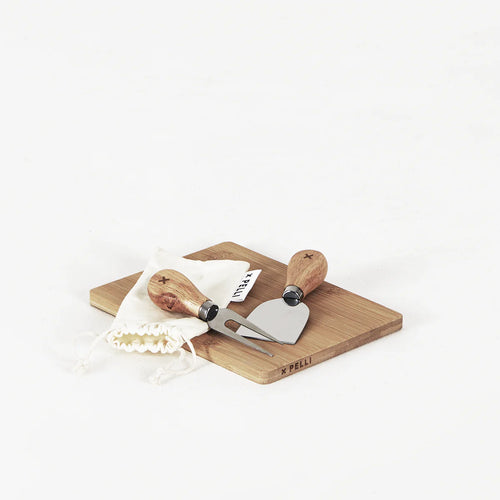 'Feta Together' - Cheese Board & Knife Set