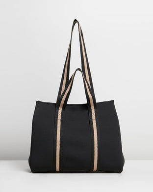 The Gigi Bag - Black/Beige