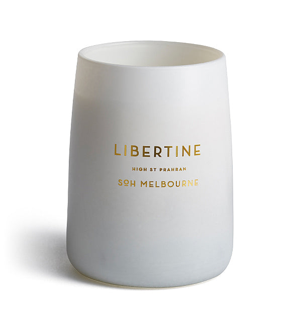 Libertine White Matte Candle