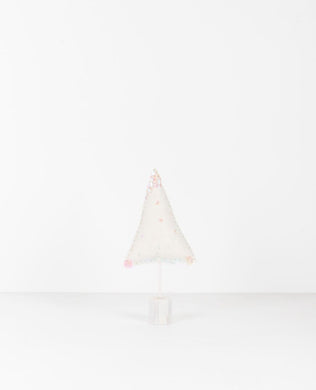 Storybook Carousel Standing Sugar Frost Tree - Small