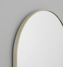Bjorn Oval Mirror Silver (Various Sizes)