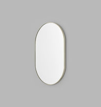 Bjorn Oval Mirror Silver (Various Sizes)