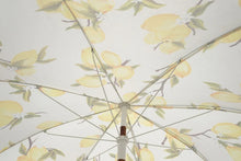 Holiday Vintage Lemons Beach Umbrella